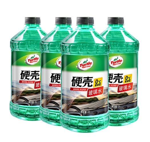 龟牌玻璃水汽车用冬季清洗剂2l