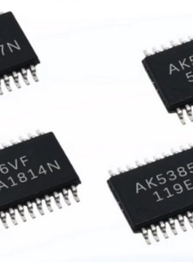 AK4524 4395 4395VF AK5384 VF VF-E2 TSSOP28 音响功放芯片