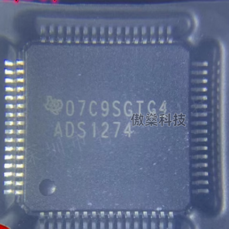 ADS1274IPAPR 丝印ADS1274 ADS1278IPAPR ADS1278 HTQFP64