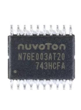 全新N76E003AT20 TSSOP-20脚对脚兼容替代STM8S003F3P6芯片