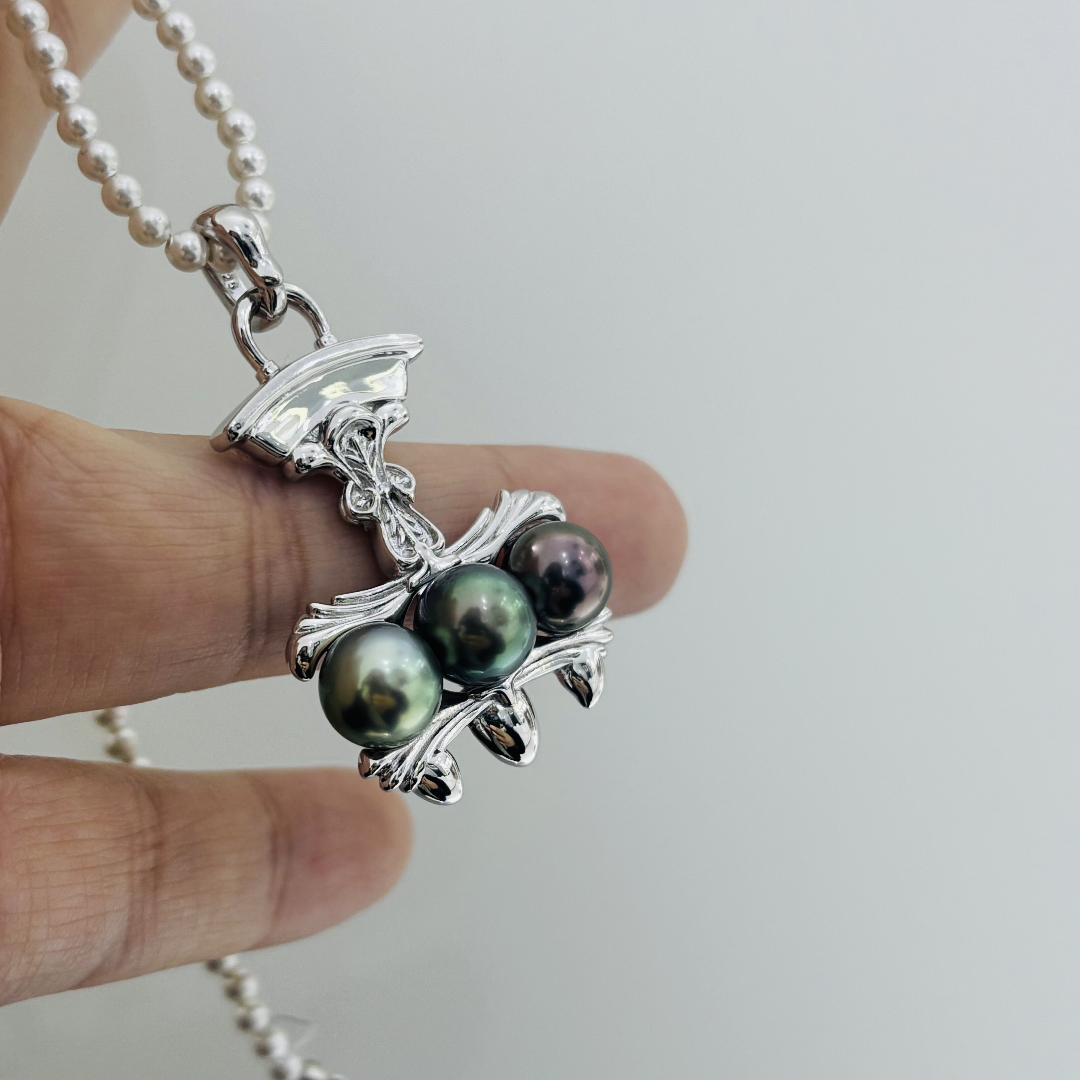 精工纯银diy万能扣珍珠吊坠可配8-9mm虎爪造型酷酷中性风男女通用,珠宝/钻石/翡翠,颈饰,淘宝优惠券,粉丝福利购,淘宝优惠卷