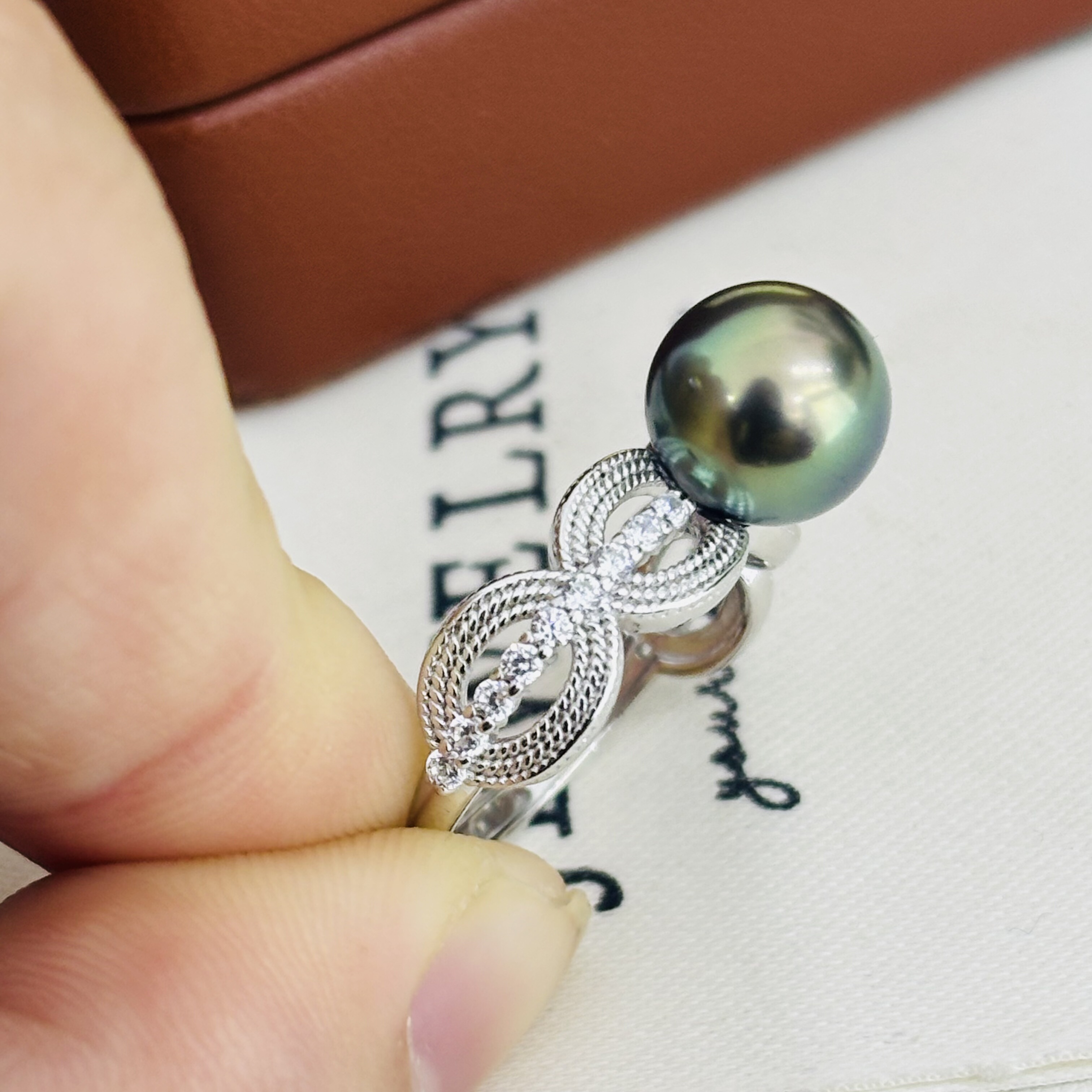 精工纯银S925diy戒指可配10-11-12mm珍珠蕾丝感,珠宝/钻石/翡翠,手饰,淘宝优惠券,粉丝福利购,淘宝优惠卷