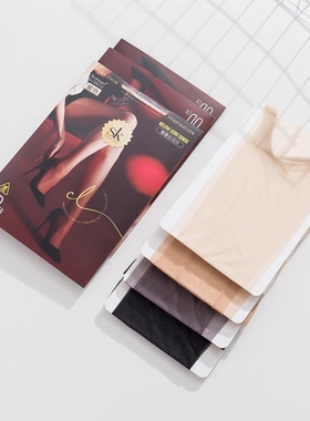 6双装SK8918超薄0d零感丝袜高透丝滑女夏季肉色黑色性感连裤袜