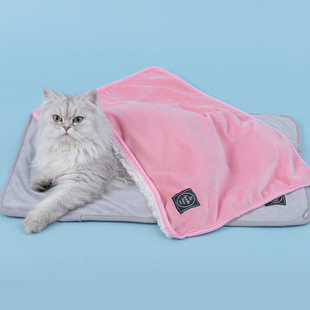 狗狗睡觉毯子冬天保暖柴犬柯基秋冬深度睡眠小毯子中小型犬宠物垫