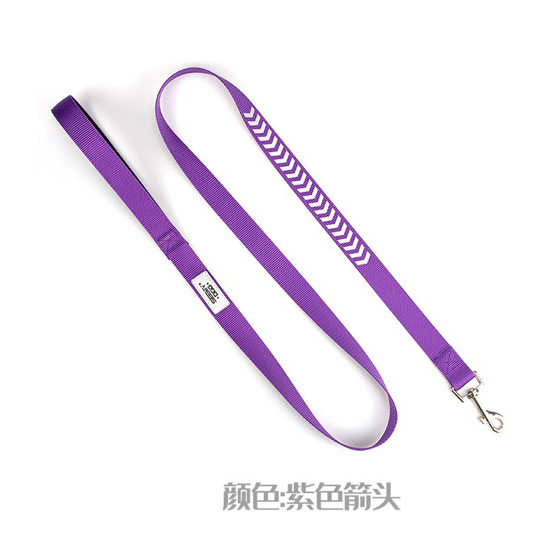 狗狗牵引绳多彩陪伴小型犬遛狗绳