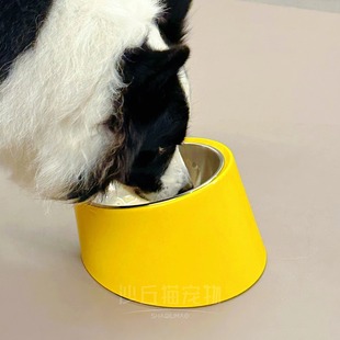 super休普狗碗 狗盆宠物碗狗食盆饭碗喝水碗不锈钢防打翻中小型犬