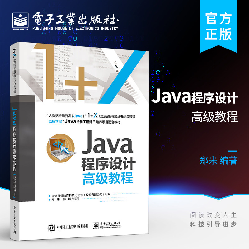 官方旗舰店 Java程序设计高级教程  大数据应用开发 java语言编程教程书籍 电子工业出版社