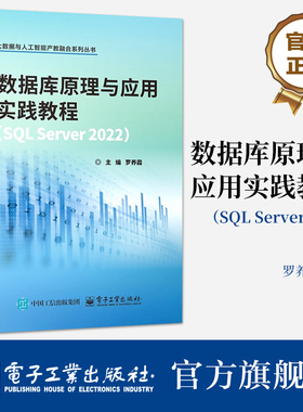 官方旗舰店 数据库原理与应用实践教程 SQL Server 2022  罗养霞 编 大数据与人工智能产教融合系列丛书 数据库教材书籍