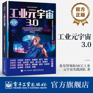 官方旗舰店 工业元宇宙3.0 物链芯工程系列图书 元宇宙在工业领域的应用与发展 工业元宇宙特征技术书 电子工业出版社