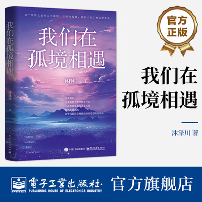 官方旗舰店 定制版/普通版随机发 我们在孤境相遇 沐泽川 拆穿社交伪装 打捞失落的情感联结 拒绝精神内耗 自我疗愈心理学书籍