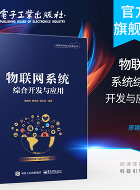 官方旗舰店 物联网系统综合开发与应用 廖建尚 短距离长距离无线通信技术 客户端Web端和Android端开发技术  电子工业出版社