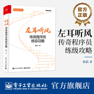 官方旗舰店 左耳听风 传奇程序员练级攻略 解构优质代码 软件开发原则 编程本质及其范式 陈皓 编著 电子工业出版社