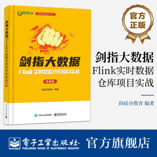 剑指大数据——Flink实时数据仓库项目实战 电商版 尚硅谷教育 社 官方旗舰店 电商行业Flink实时数据仓库搭建书籍 电子工业出版