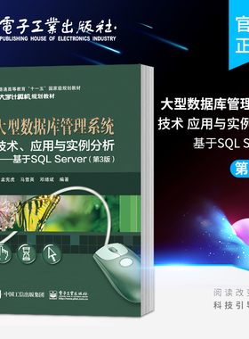 大型数据库管理系统技术 应用与实例分析 基于SQL Server 第3版 数据库基础和数据库设计 数据库系统 信息 数据库 孟宪虎 马雪芙