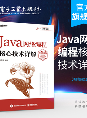 官方旗舰店 Java网络编程核心技术详解 视频微课版  Java从入门自学到精通javascript程序员编程代码设计软件开发java编程思想书籍