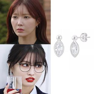 直邮~韩剧美女与纯情男 林秀香 平井桃同款耳钉 耳环正品韩国代购