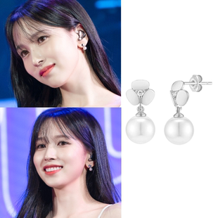 直邮~paul brial正品 名井南Mina同款韩版珍珠耳环 耳钉 韩国代购