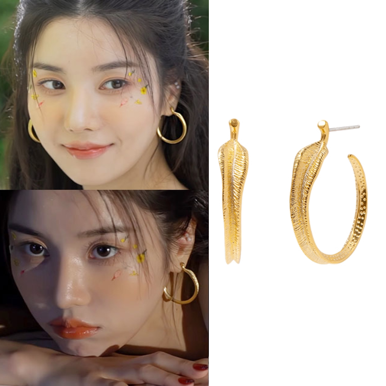 直邮~韩国代购Primaute正品 潮牌 权恩妃同款韩版时尚耳环 耳圈女