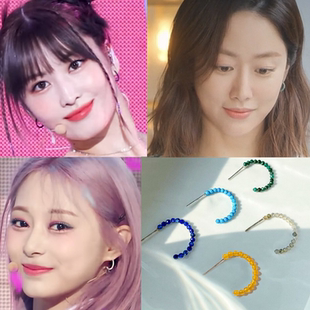 直邮~韩国代购getmebling正品 全慧彬 周子瑜 平井桃同款耳环多色