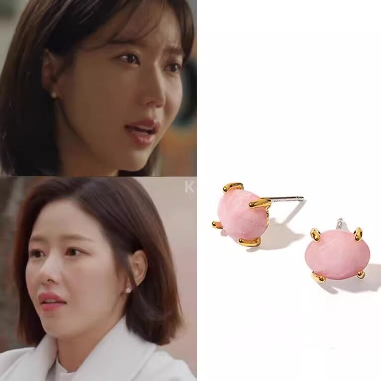 韩国代购 GETMEBLING正品 朴河娜 林秀香 全孝盛同款耳环 耳钉女