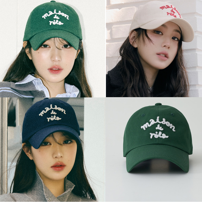 直邮~张元英同款 Rolarola 韩版字母棒球帽 鸭舌帽子正品韩国代购