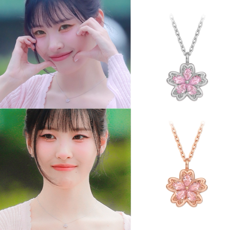 直邮~PAUL BRIAL正品 李宣美同款韩版镶钻吊坠项链 颈链 韩国代购