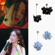 金智秀 Burton正品 李宣美同款 直邮 韩国代购 Dana 花朵耳环 耳钉