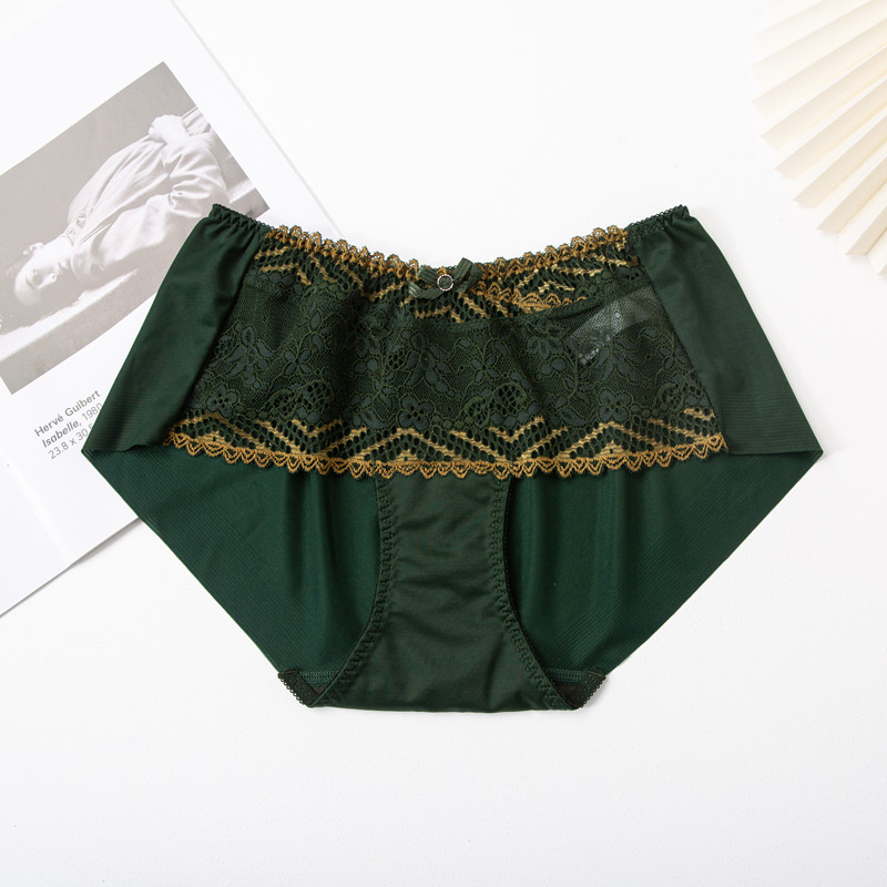 蕾丝三角与平角无痕舒适轻肤速干