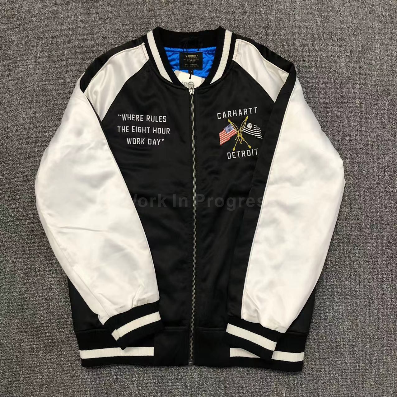 carhartt wip michigan souvenir jacket棒球服夹克卡哈特外套