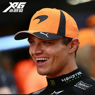 XPG小胖哥彪马2026 F1迈凯伦联名限量休闲棒球帽遮阳帽鸭舌帽男