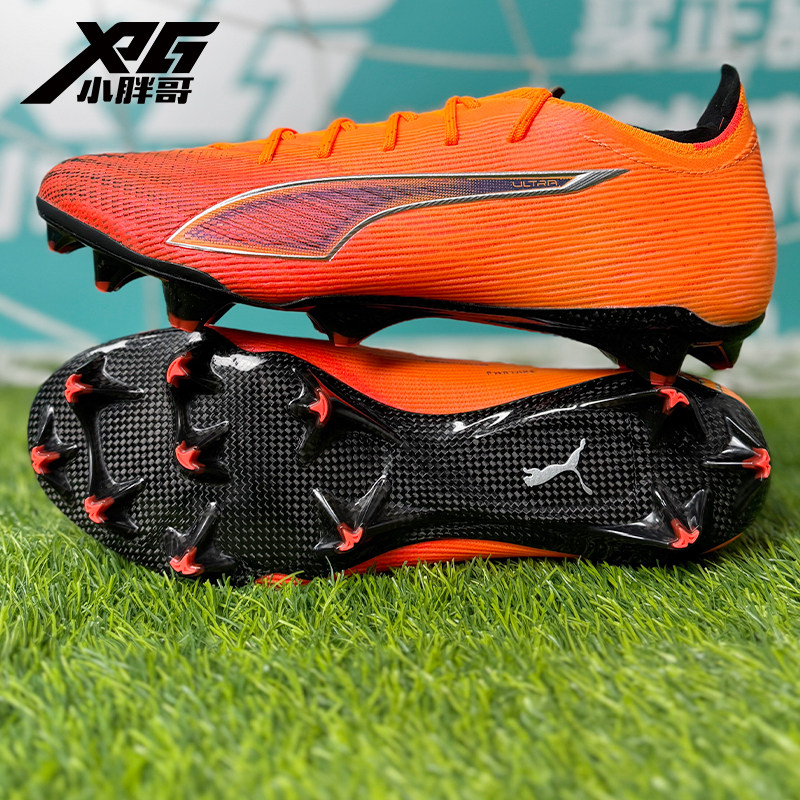 小胖哥XPG彪马ULTRA 6高端FG长钉碳纤维大底超轻限量版足球鞋男