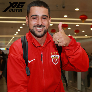 XPG小胖哥Nike耐克2026赛季中超上海海港出场外套夹克IQ0521-687