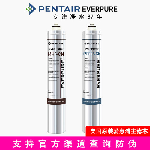 美国爱惠浦净水器主滤芯I20002CN I40002 MH2CN滤芯超滤直饮滤芯