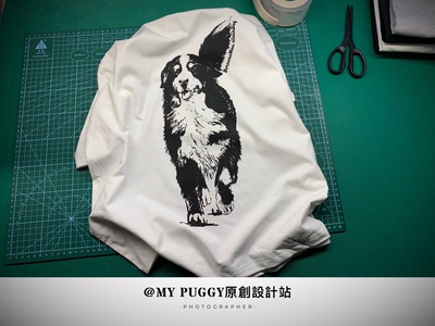 MYPUGGY短袖潮流青年狗狗