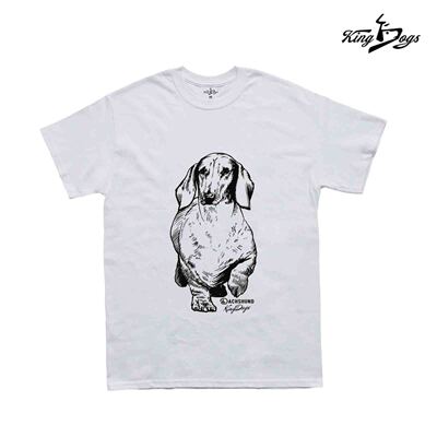 腊肠犬T恤 Dachshund T-shirt 纯棉圆领欧码新款短袖 2019年新款