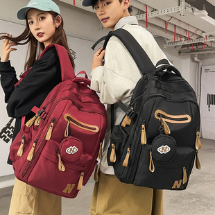 书包女双肩包2026新款 电脑背包 初中生大容量ins小众旅行轻便男士