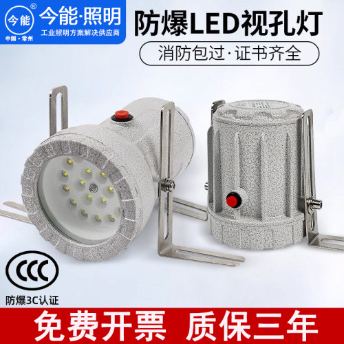 今能LED防爆视孔灯BSD反应釜视镜灯密闭容器探照灯照明内视灯射灯