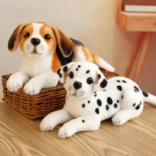 名犬仿真狗狗米格鲁秋田犬不掉毛