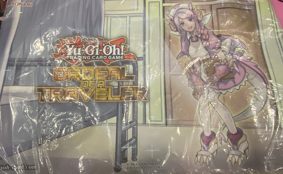 【ce游戏王】tcg ordeal of a traveler 育婴龙女仆 官方卡垫