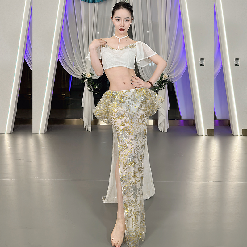 佐寒梦璐秋冬新款2023肚皮舞