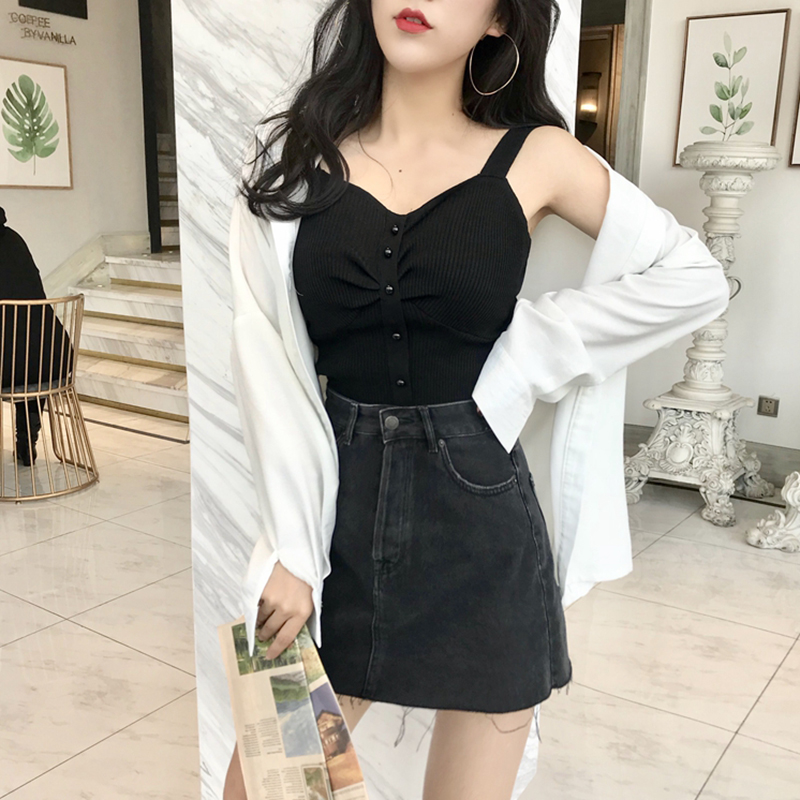 ÏÄ×°¸Ûζchic·çŦ¿Û×°Êδ¿É«±³Ðĵõ´ø°Ù´îÐÞÉí¶Ì¿îÌ×Í·ÉÏÒÂÅ®×°³±