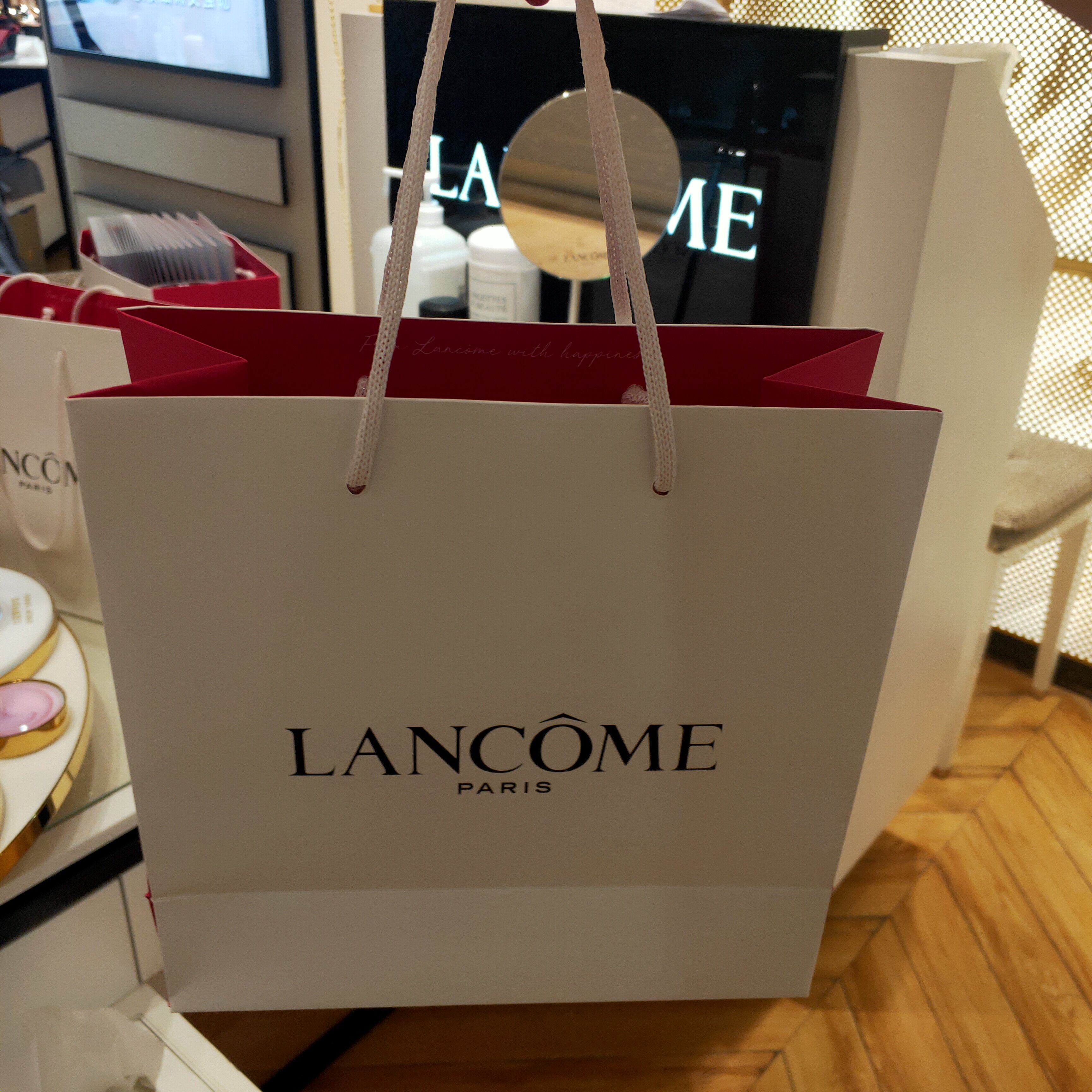 专柜正品兰蔻 手提袋 专柜购物袋 礼品袋