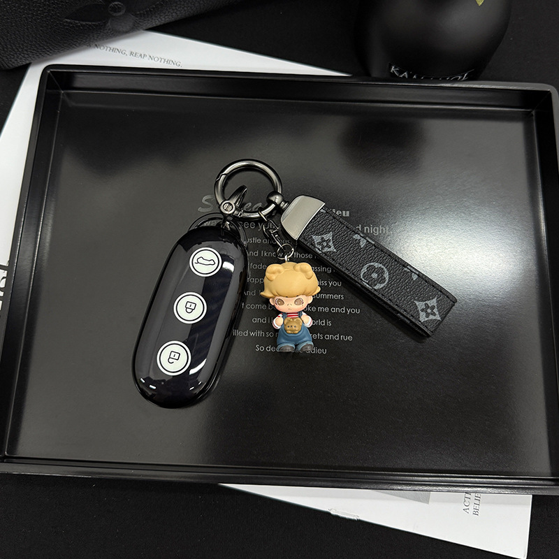 适用理想L6钥匙套L7保护壳L8/L9智能全包锁匙扣mega高级感车