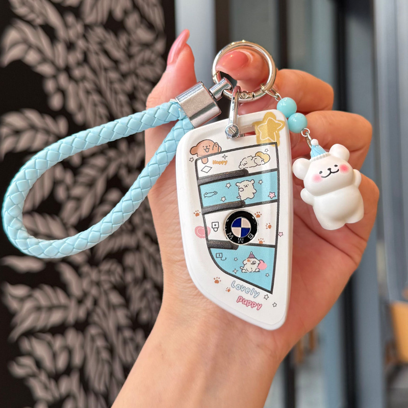 适用于宝马钥匙套三系325Li五5301系2系刀锋壳i3车ix3x1x2x3x5扣