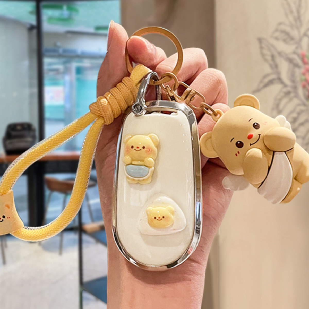 欧拉好猫钥匙套闪电猫芭蕾猫好猫gt高级长城车可爱壳扣包女2024款