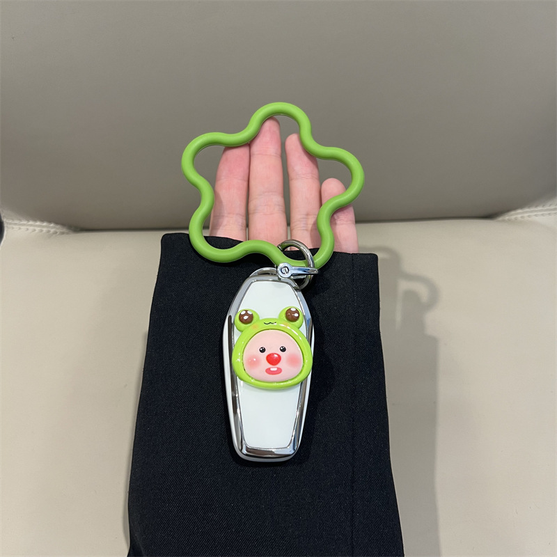 适用比亚迪海鸥钥匙套秦plus宋plus/pro海豹元plus/up海豚汉dmi扣