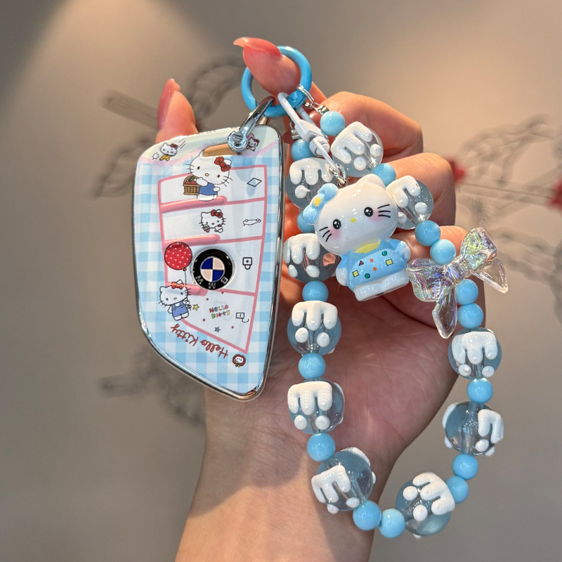 25款宝马3系钥匙套325li专用x1扣x3刀锋五系530x2/x5/x7车525壳包