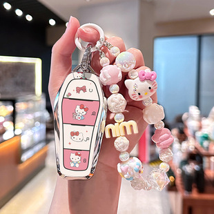 适用比亚迪海鸥钥匙套KT猫宋plus/pro秦plus海豚唐元/TPU保护壳扣