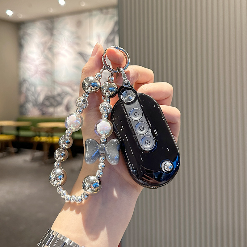 适用五菱缤果钥匙套宝骏云朵马卡龙扣宾果悦也kiwi ev壳女2023款