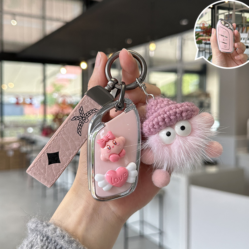 适用于荣威d7钥匙套erx5专用23款i5汽车rx5max科莱威i6扣rx3壳女